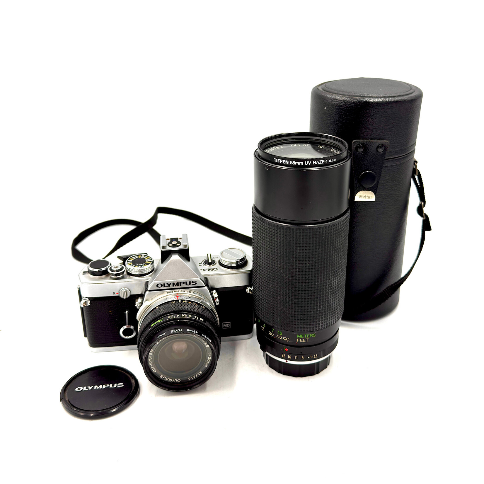 Olympus USED Olympus OM-1N w/ 35mm f/2.8 & 70-300mm