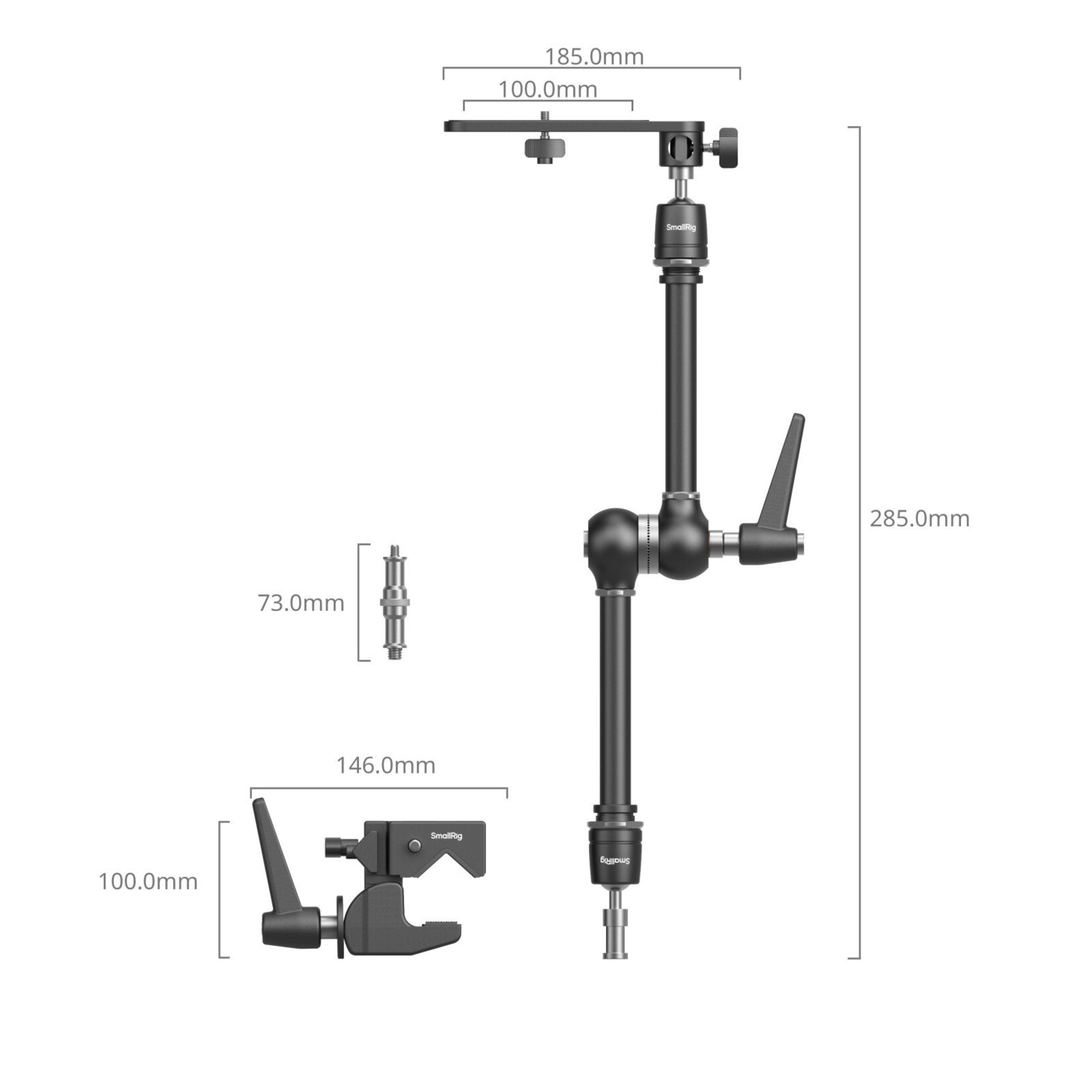 SmallRig SmallRig Super Clamp w/ Magic Arm Kit