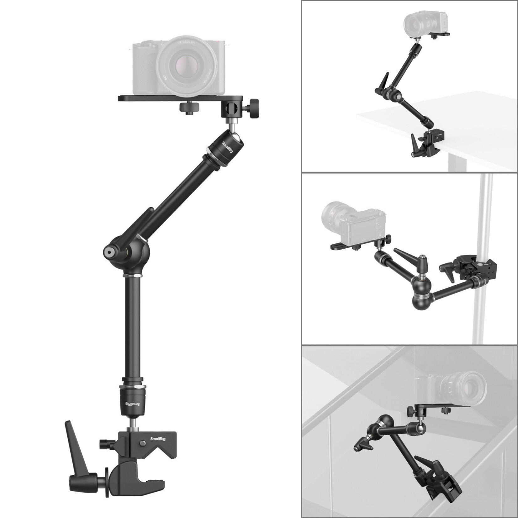 SmallRig SmallRig Super Clamp w/ Magic Arm Kit