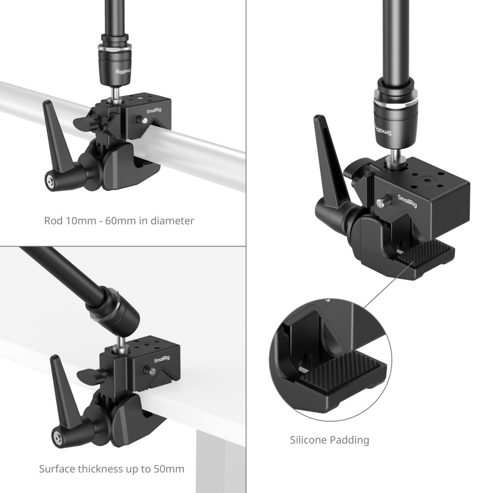 SmallRig SmallRig Super Clamp w/ Magic Arm Kit