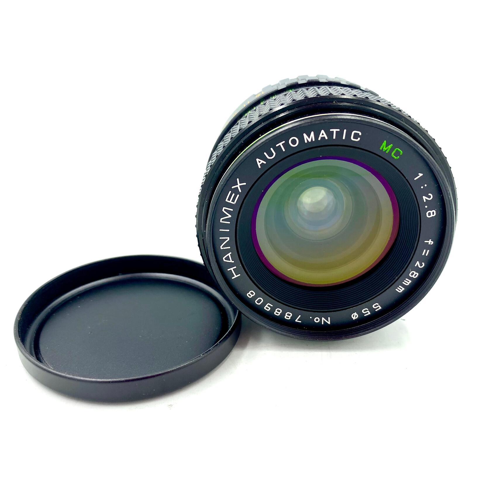 Hanimex #1552 USED Hanimex 28mm f/2.8 M42 lens w/ case