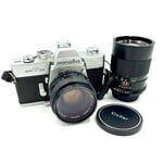 Minolta #1552 USED Minolta SRT101 w/ 50mm f1.7 & 135 f2.8