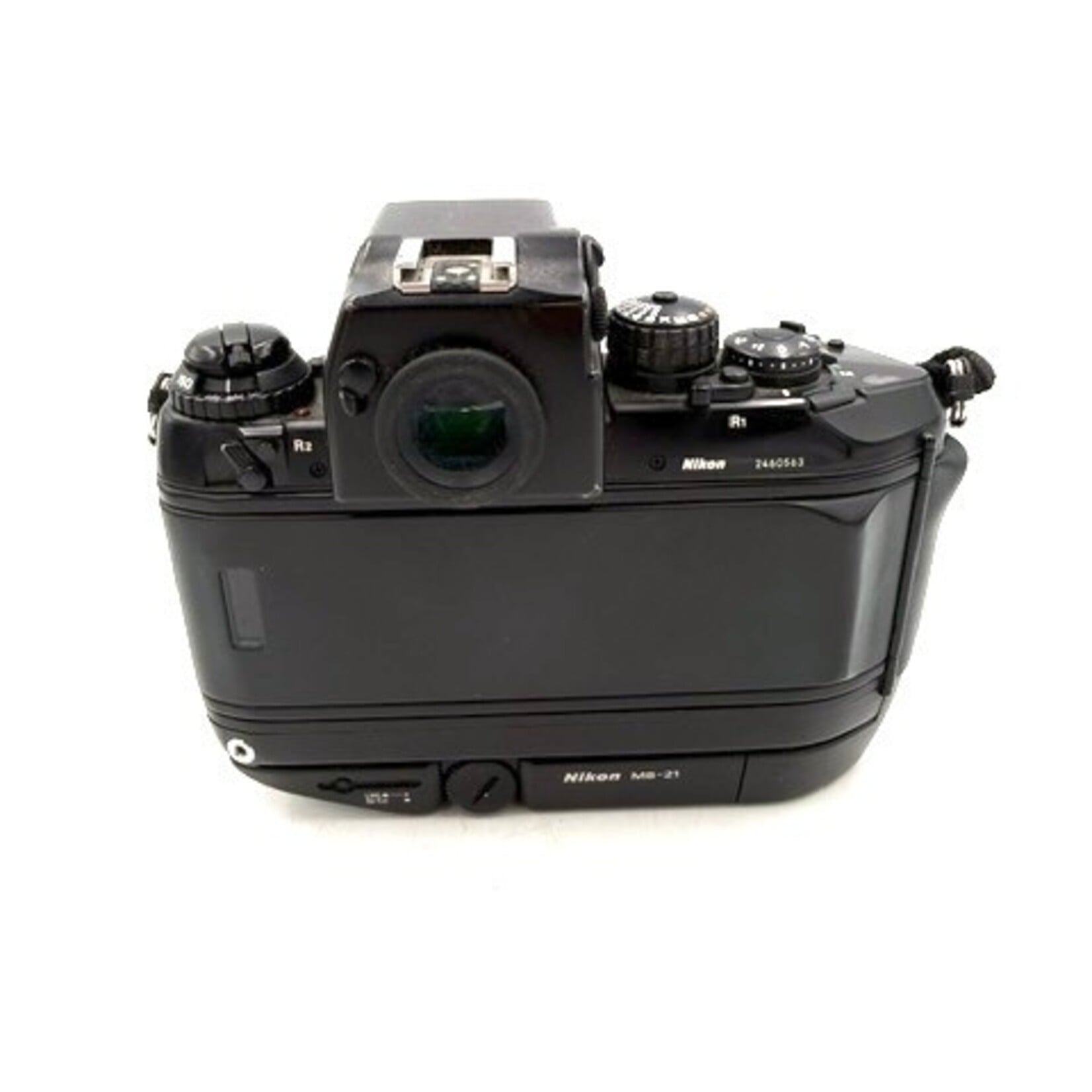 #1557 Used Nikon F4 35mm Camera w/MB-21 grip
