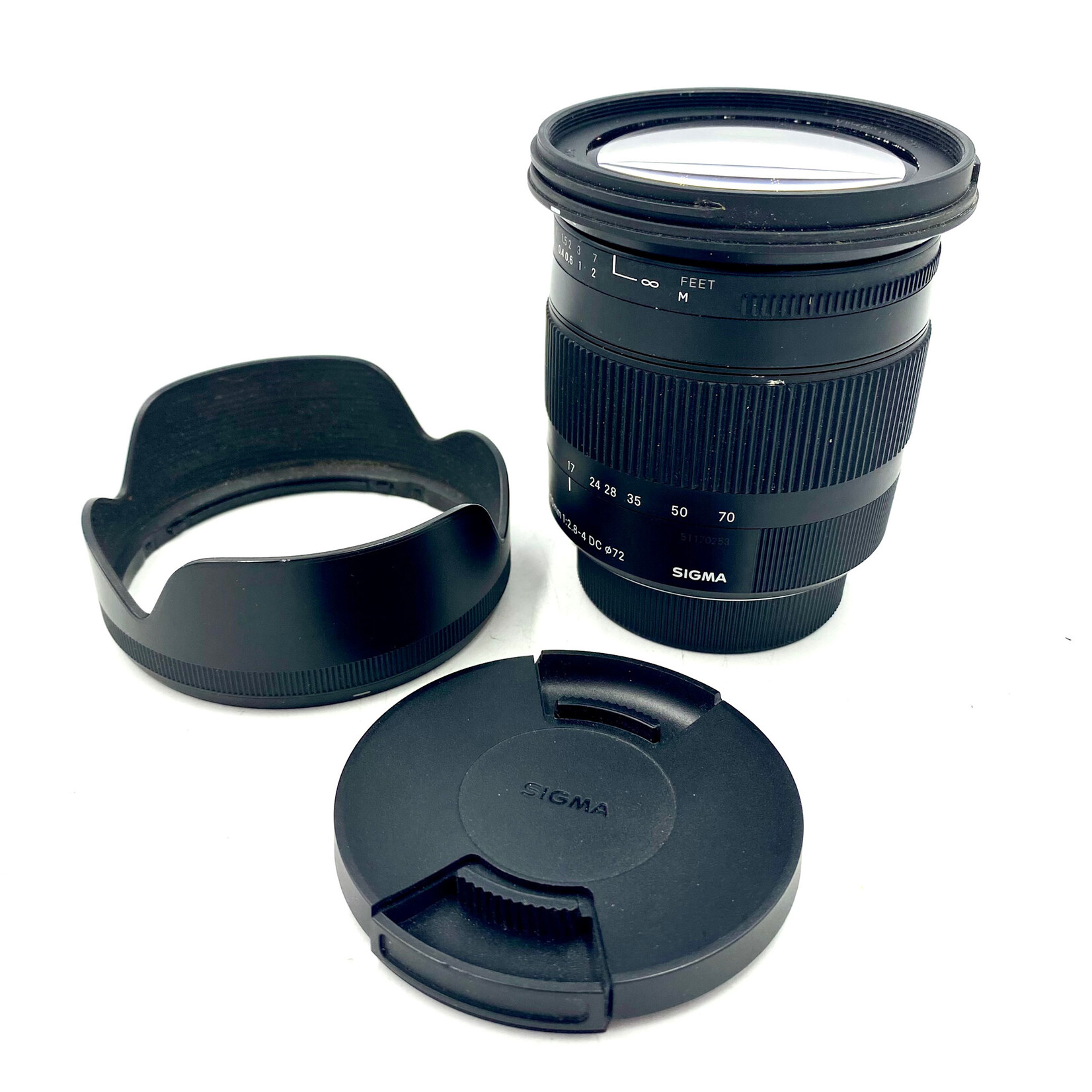 Sigma #1558 USED Sigma 17-70mm f/2.8-4 DC (F mount)