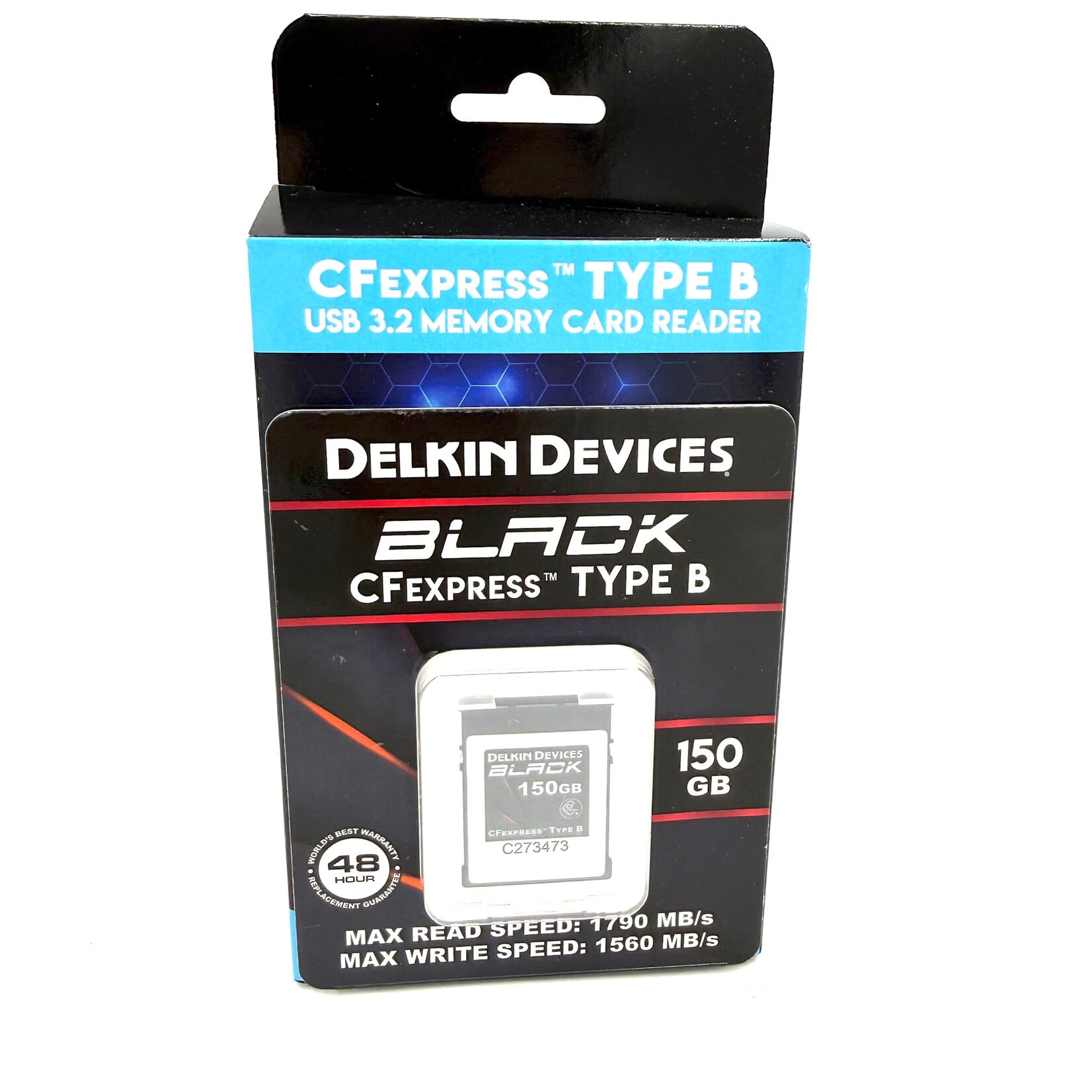 Delkin Delkin 150GB Black CFExpress Type B & Reader Bundle