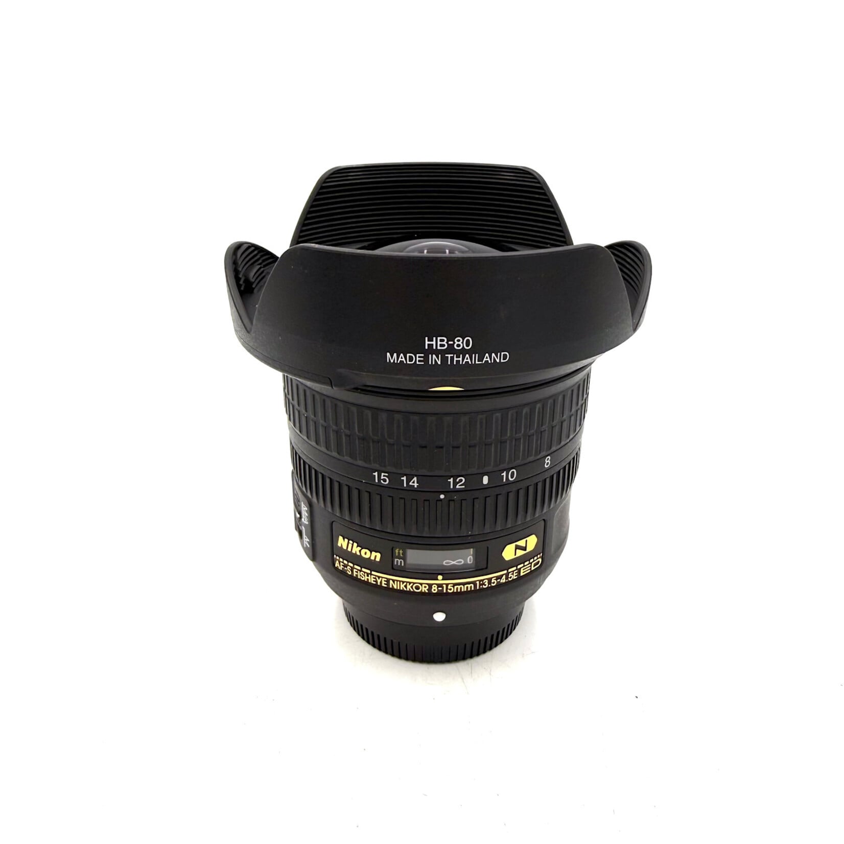 Nikon Used Nikon 8-15mm f/3.5-4.5 Fisheye ED F-Mount