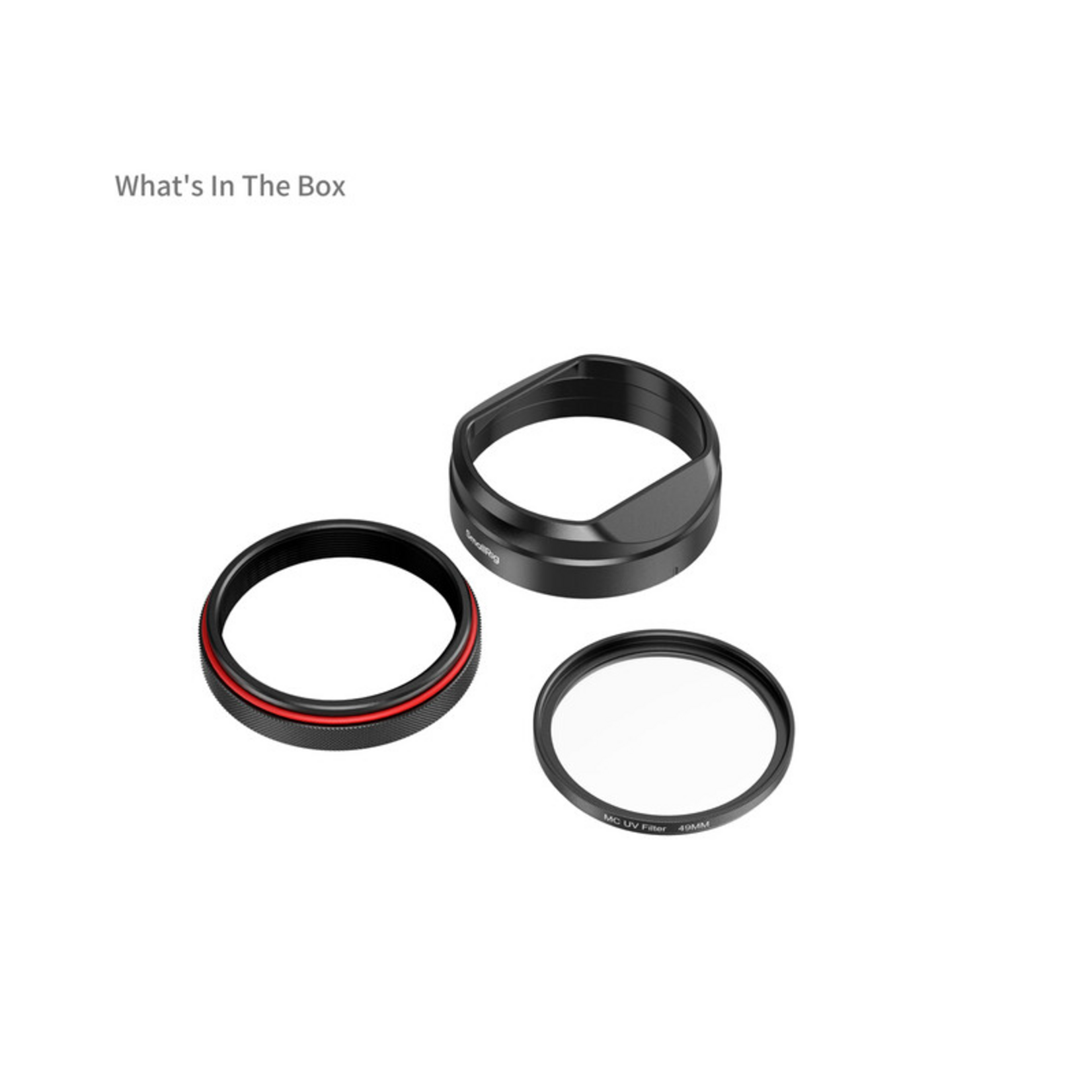 SmallRig SmallRig UV Filter and Lens Hood Kit for FUJIFILM X100V/X100VI