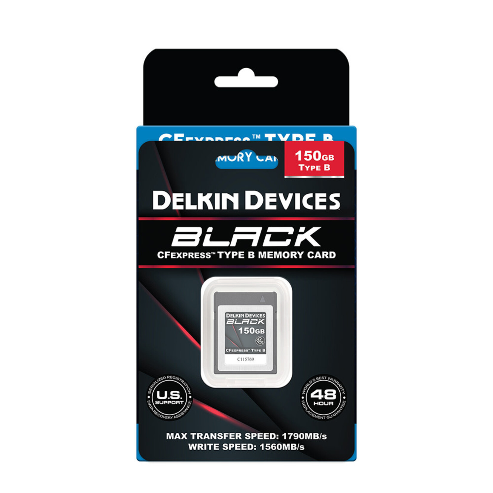Delkin Delkin 150GB Black CFExpress Type B & Reader Bundle