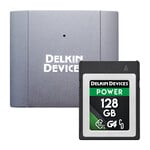 Delkin Delkin Devices 128GB POWER CFExpress Type B G4 Memory Card & Reader Bundle