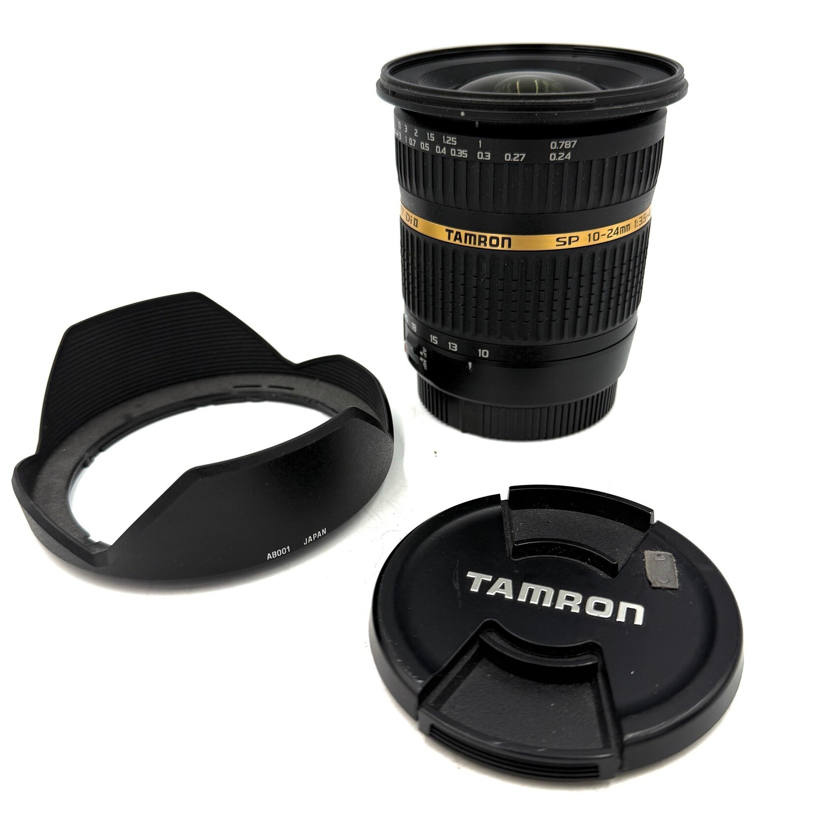Tamron #1577 USED Tamron SP AF 10-24mm f / 3.5-4.5 DI II (EF crop)