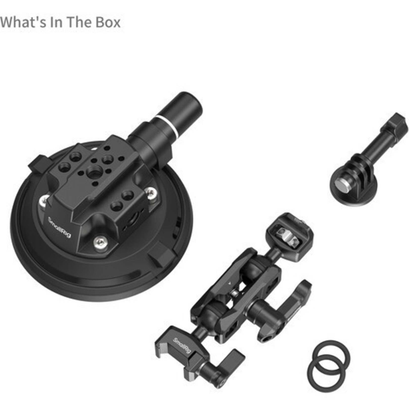 SmallRig SmallRig 4" Suction Cup Camera Mount Kit for Vehicle Capture