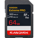 Sandisk Extreme PRO SDXC™ UHS-II V60 Cards (choose size)