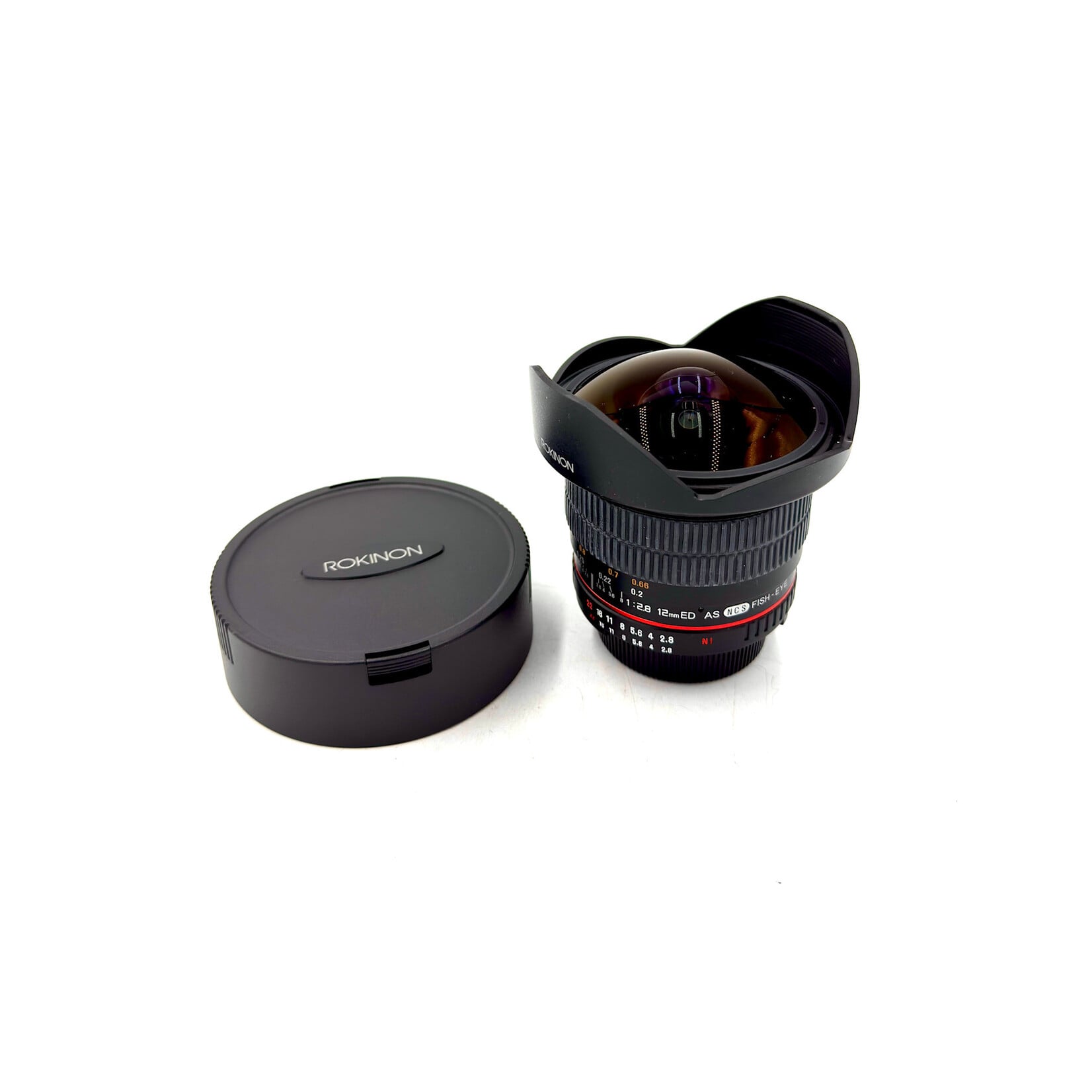 Rokinon #1597 USED Rokinon 12mm f/2.8 ED AS NCS Fisheye (Nikon F)