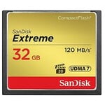 Sandisk Extreme CompactFlash Memory Cards (Choose Size)