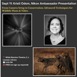 Sept 11: Kristi Odom, Nikon Ambassador Presentation