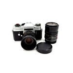Leica #1599 USED Leicaflex w/ 35mm f/2.8 & 90mm f/2.8
