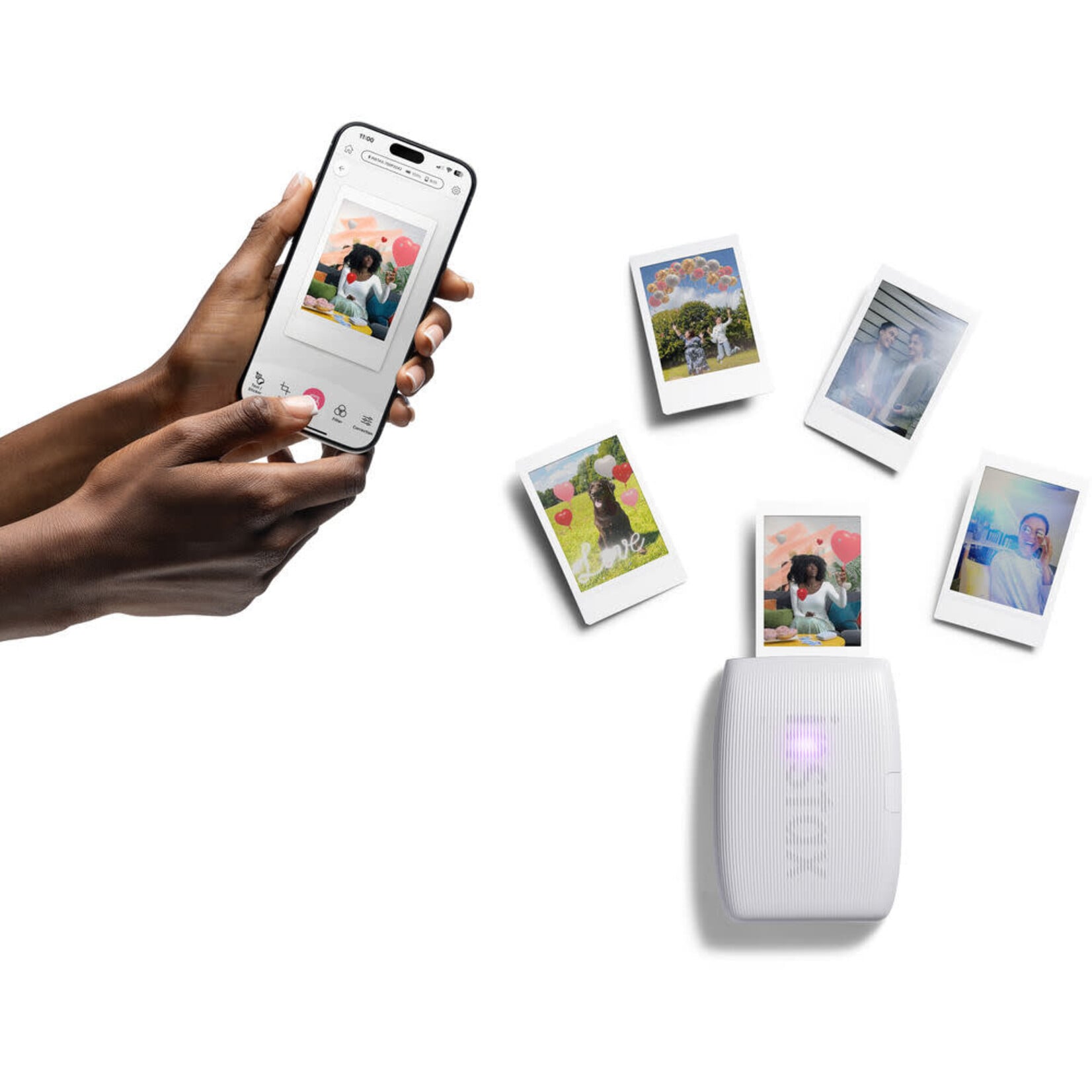 FujiFilm Fujifilm INSTAX MINI LINK 3 Smartphone Printer Clay White