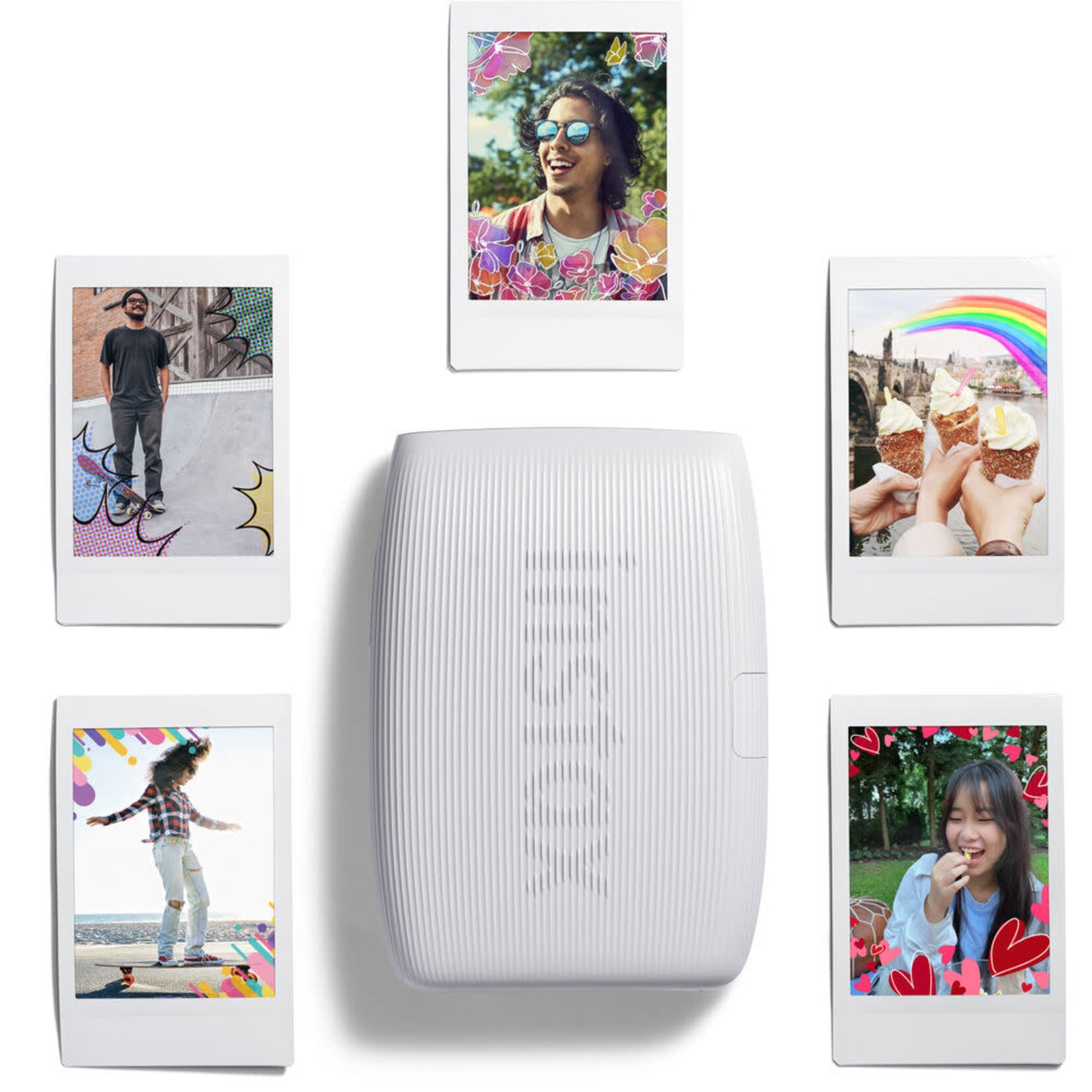 FujiFilm Fujifilm INSTAX MINI LINK 3 Smartphone Printer Clay White