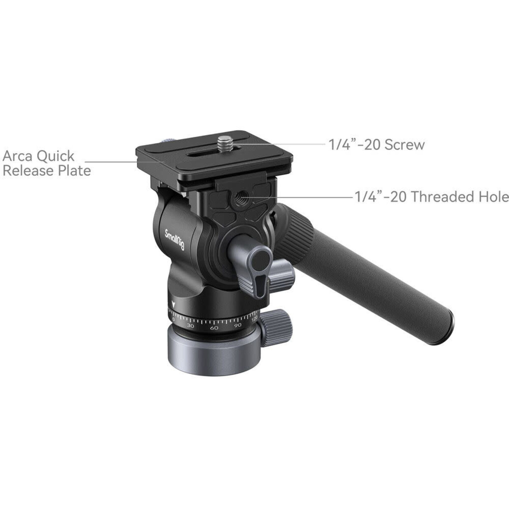 SmallRig SmallRig Video Head Mount Plate with Leveling Base CH20