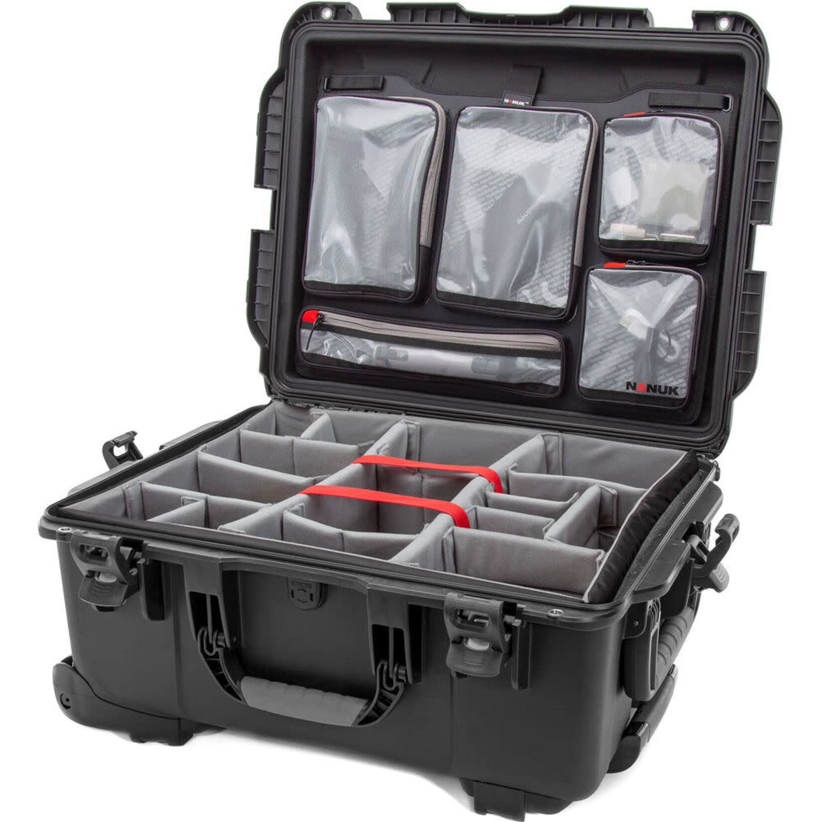 Nanuk Nanuk 955 Wheeled Hard Camera Case Pro Photo Kit (Black, 62.5L)