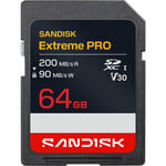 Sandisk Extreme PRO UHS-I SDXC Memory Cards (choose size)