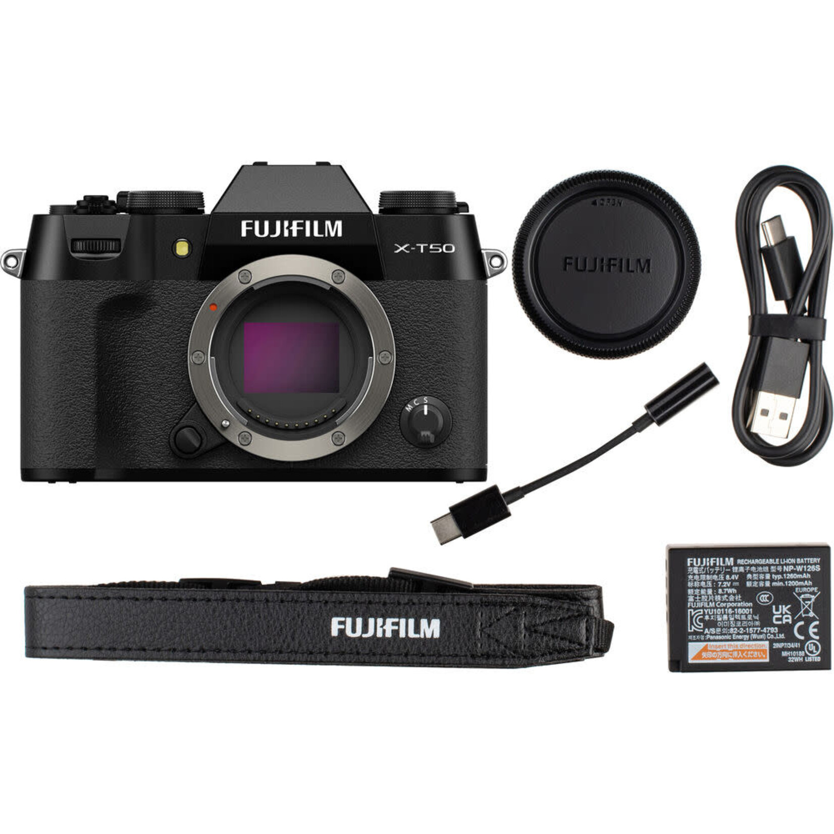 FujiFilm FUJIFILM X-T50 Mirrorless Camera with XF 16-50mm f/2.8-4.8 Lens (Black)