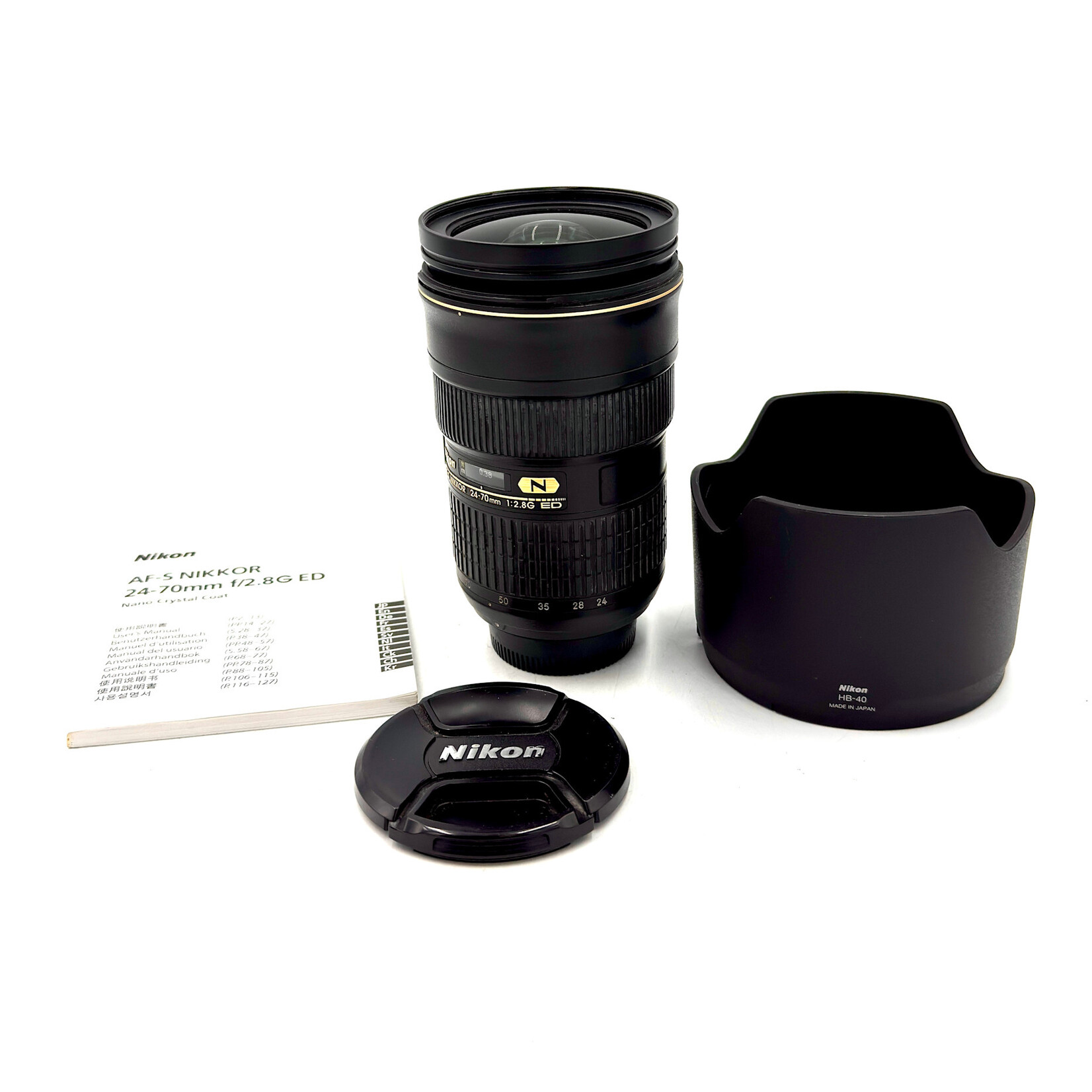Nikon #1584 USED Nikon AF-S 24-70mm f/2.8 G ED