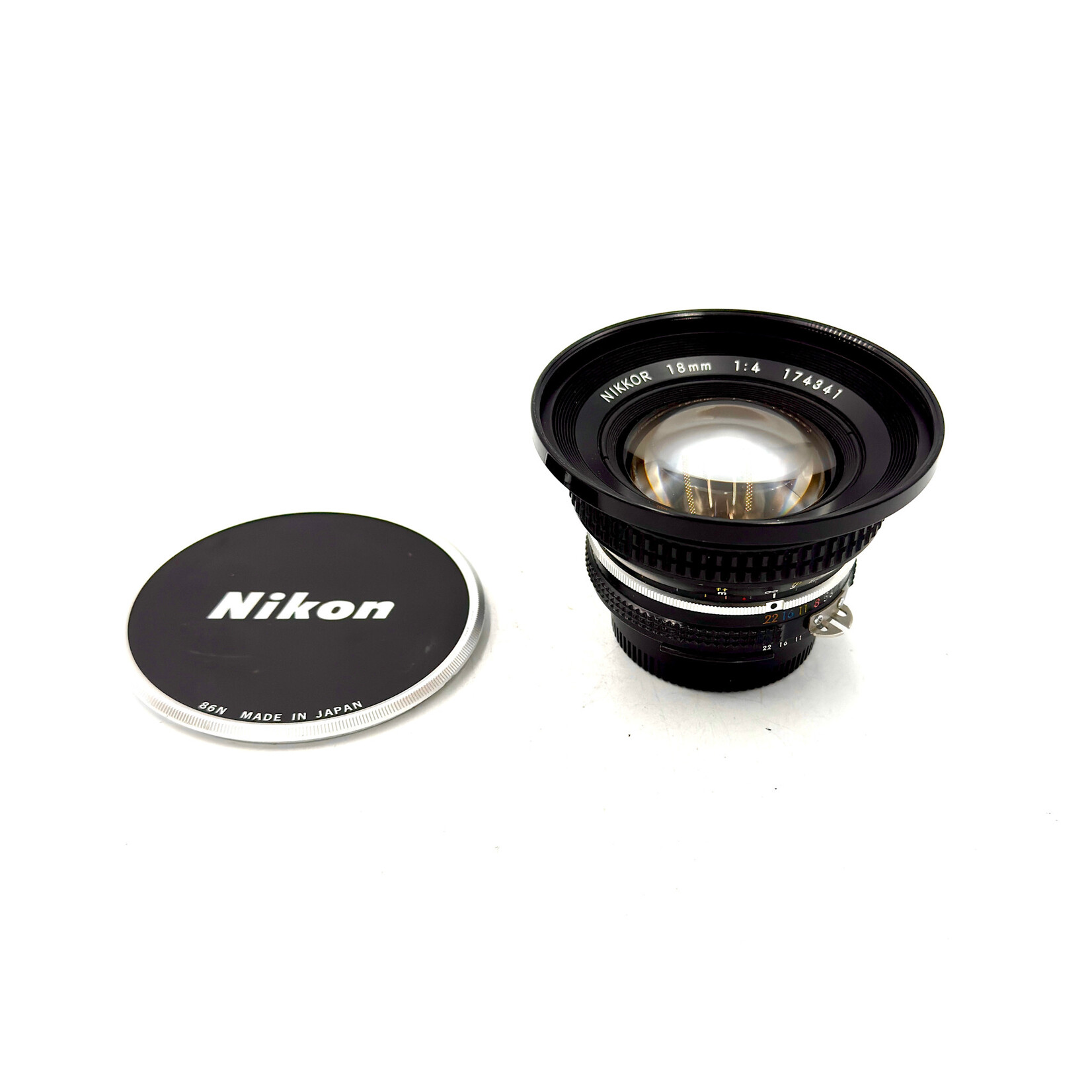 Nikon #1584 USED Nikon Non Ai 18mm f/4