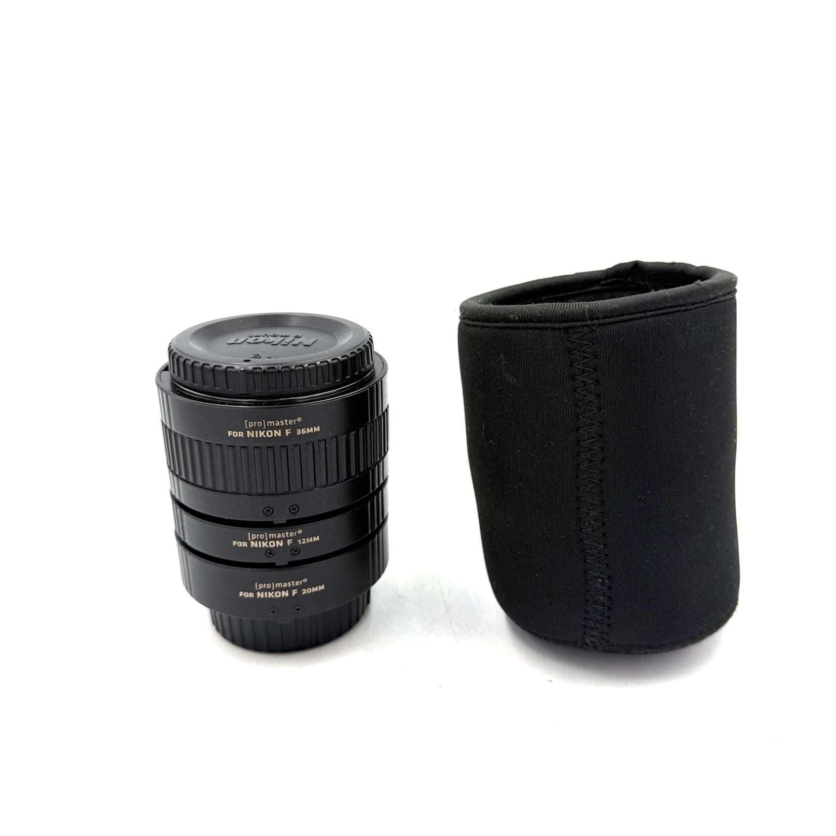#1621 Used ProMaster Extension Tubes for NIkon F