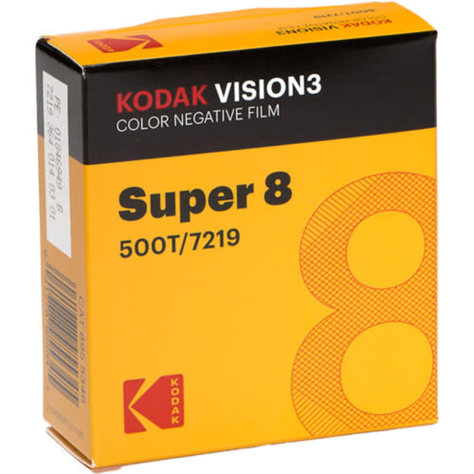 Kodak Kodak VISION3 500T Color Negative Film #7219 (Super 8, 50' Roll)