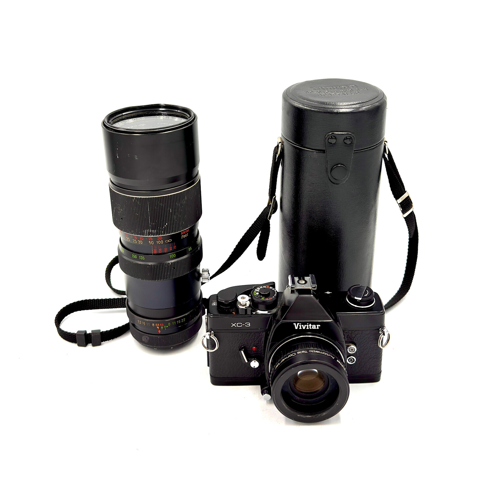 Vivitar #1633 Vivitar XC-3 w/ 75-260mm f/4.5 & TC (M42 Mount)