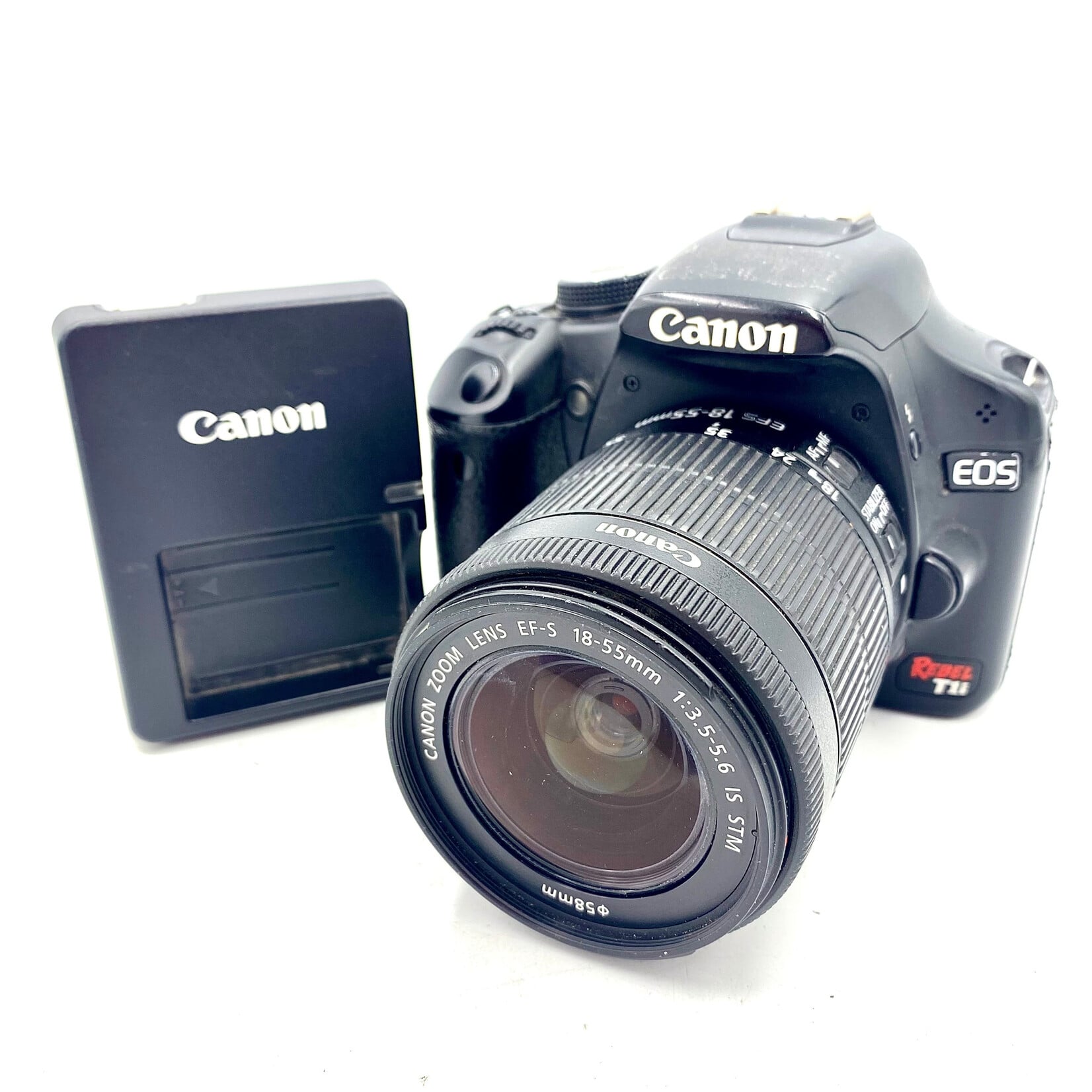 Canon #1634 USED Canon EOS Rebel T1i DSLR Camera w/ 18-55mm f/3.5-5.6 IS
