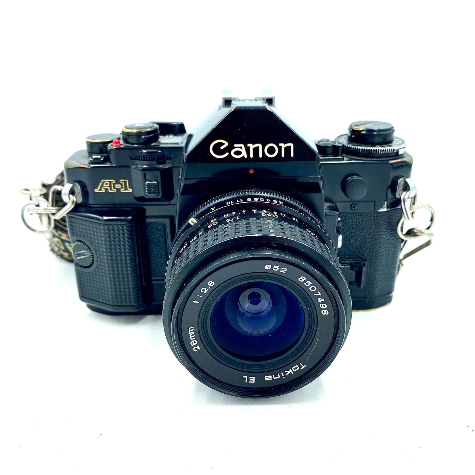Canon #1634 USED Canon A-1 w/ Tokina 28mm f/2.8