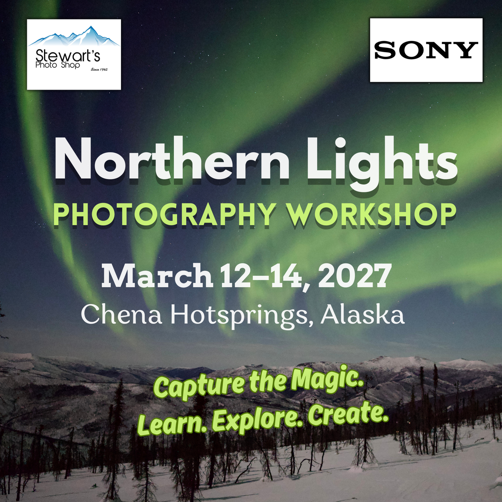 Northern Lights Photography Workshop
