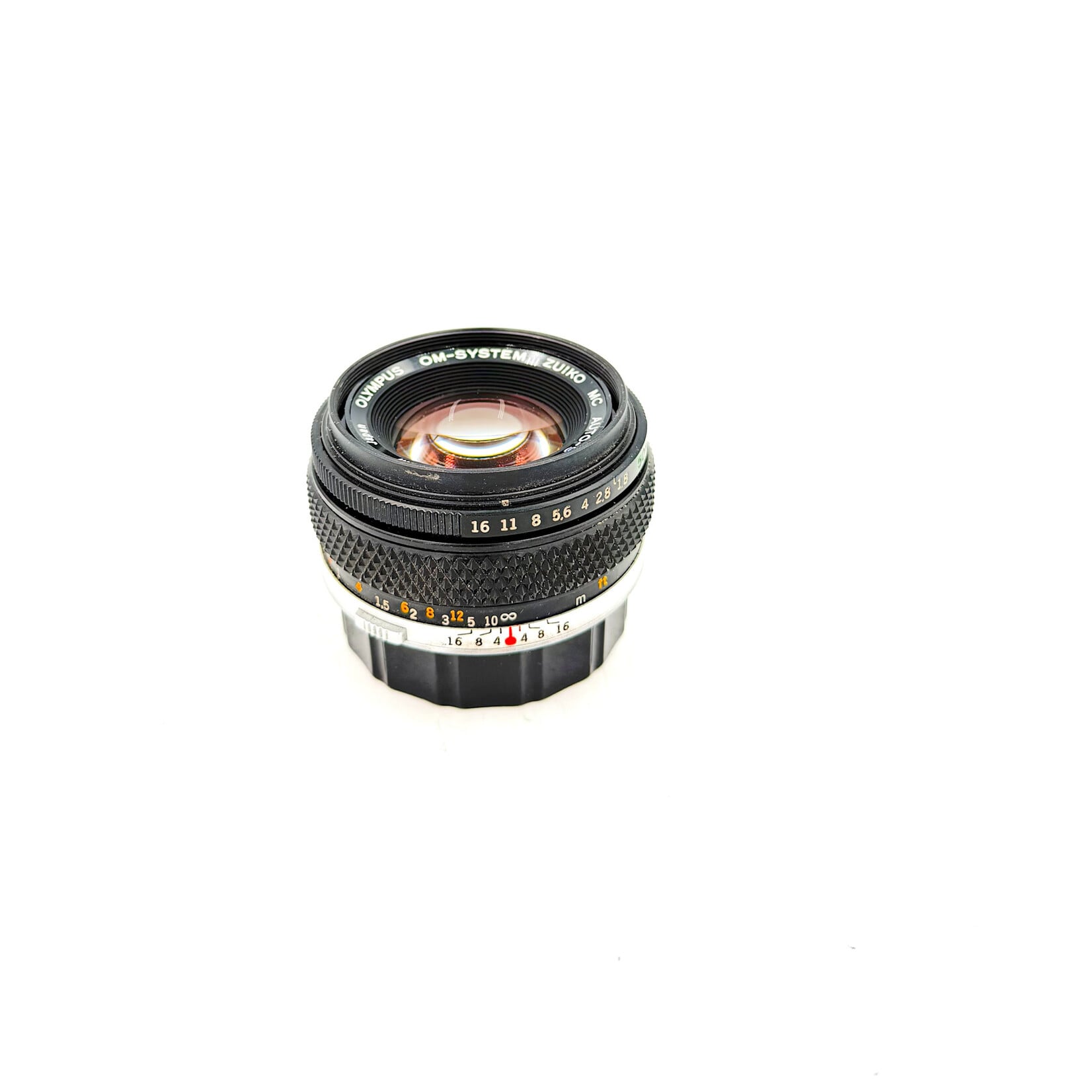 Used Olympus 50mm 1.8 Zuiko MC Auto-S OM
