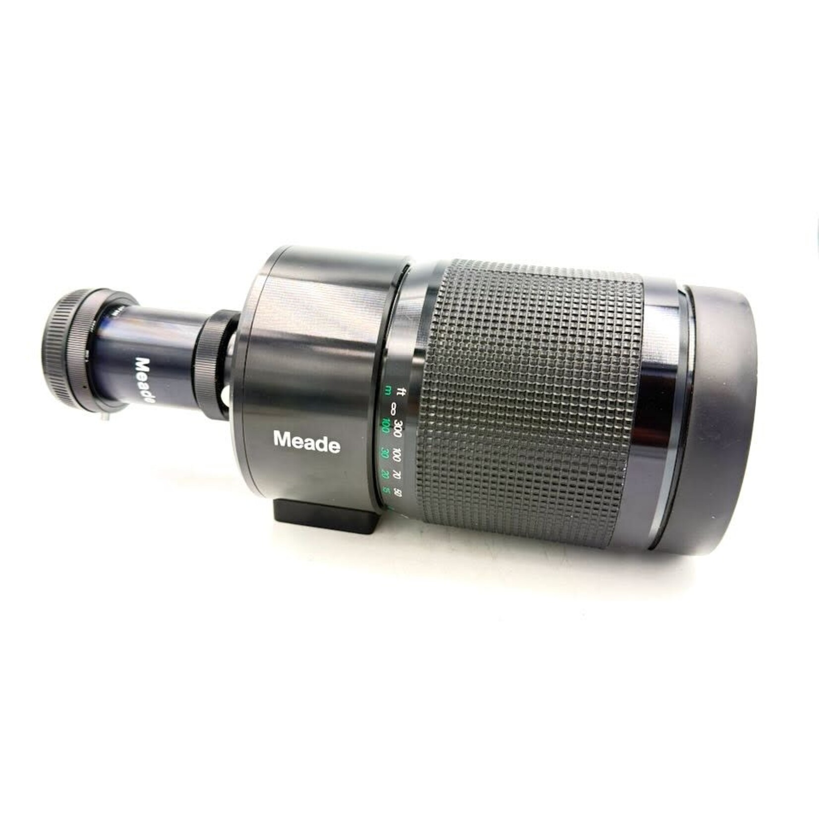 #1638 Used Meade 1000mm F/11 T-Mount Lens (with Nikon F & Olympus OM adapters)