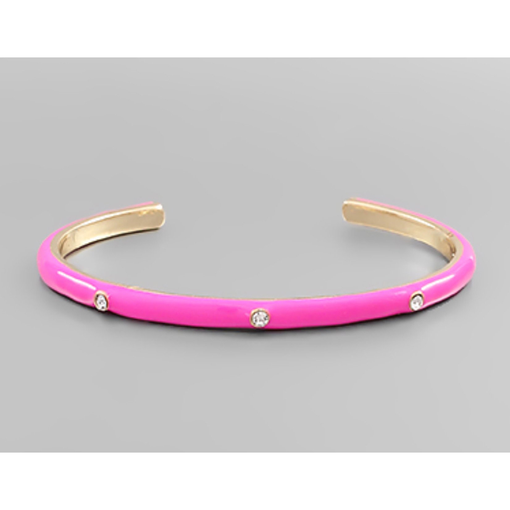 Enamel Cuff Bracelet