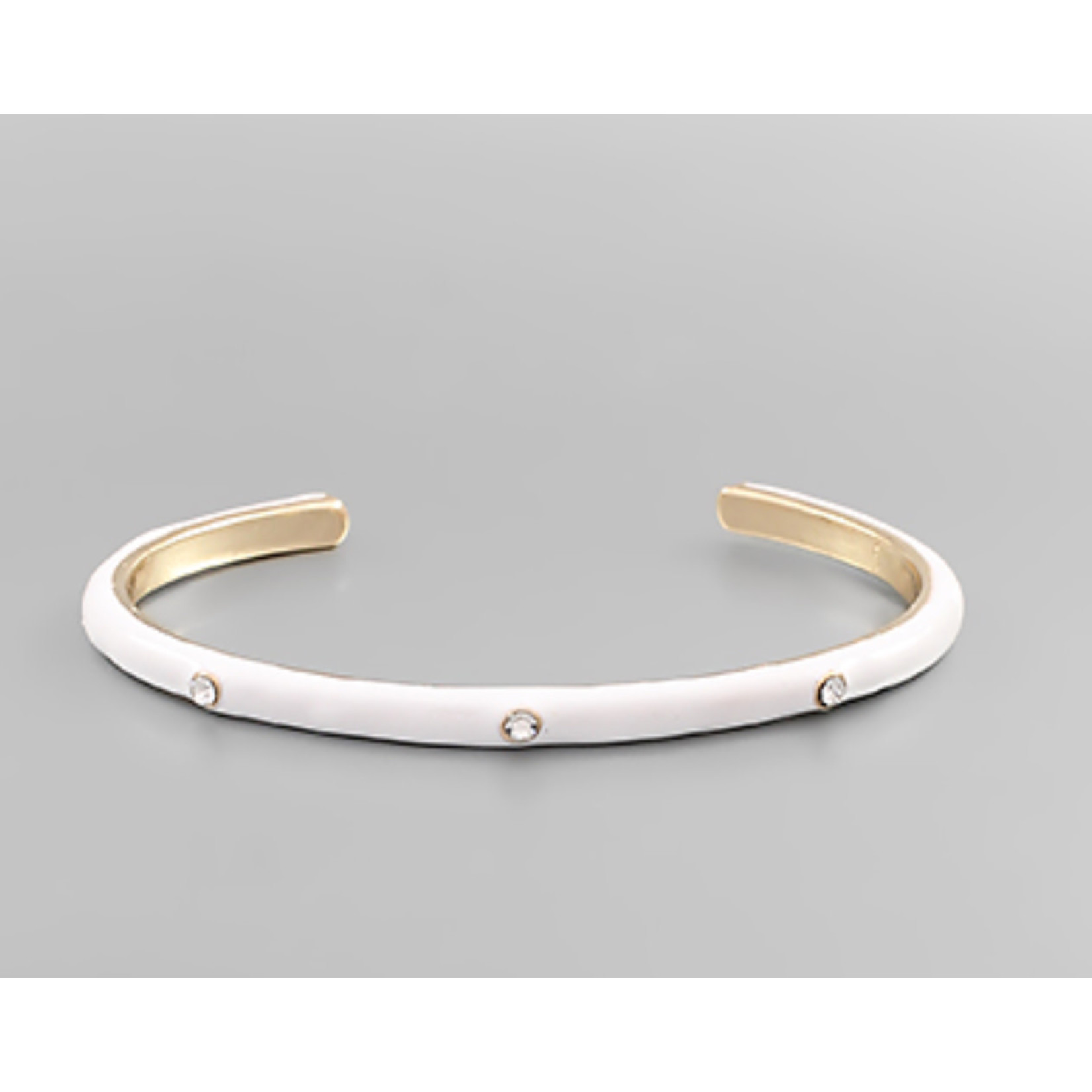 Enamel Cuff Bracelet