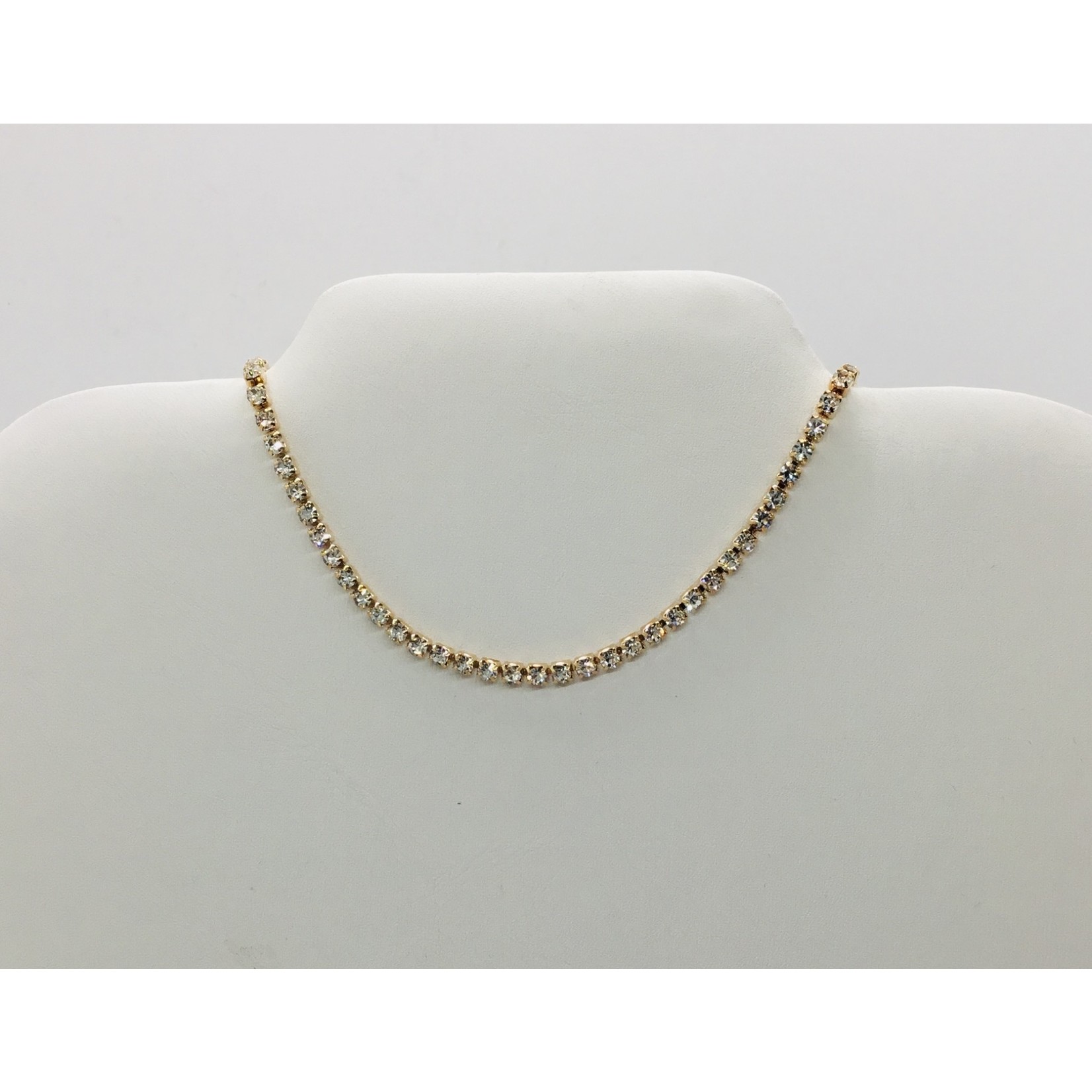 Square Stone CZ Choker