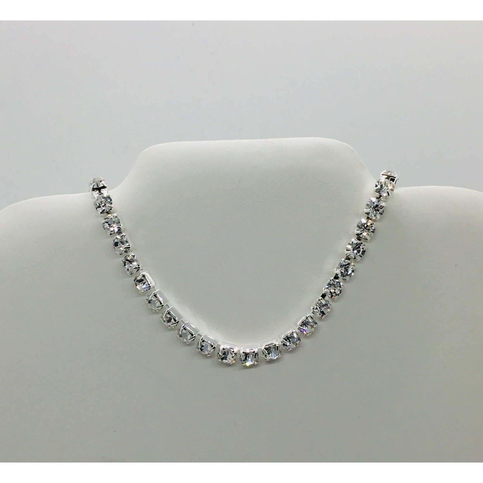 Square Stone CZ Choker