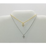 CZ Cross Necklace