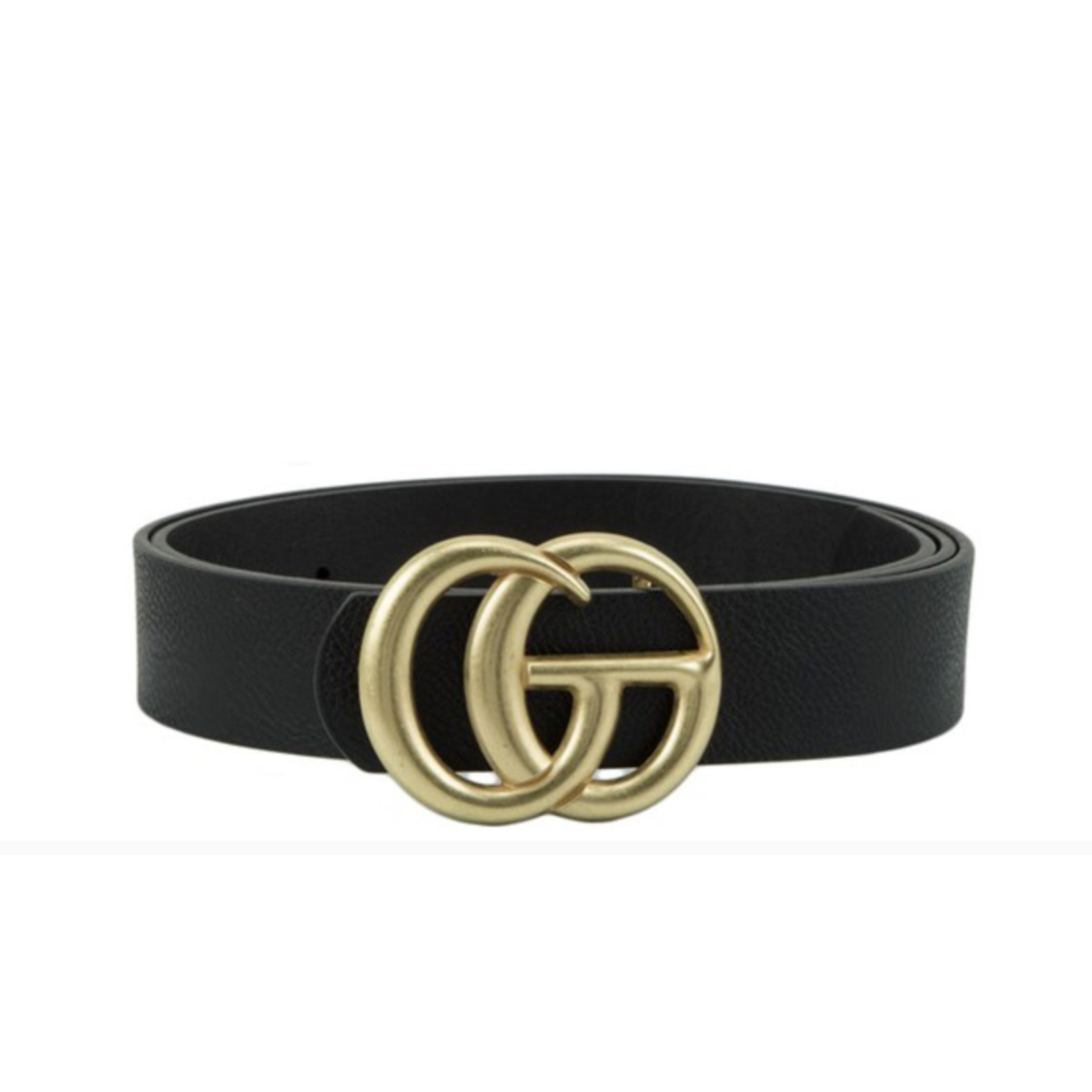 Gold Buckle GiGi Belt - Once Upon A Dress