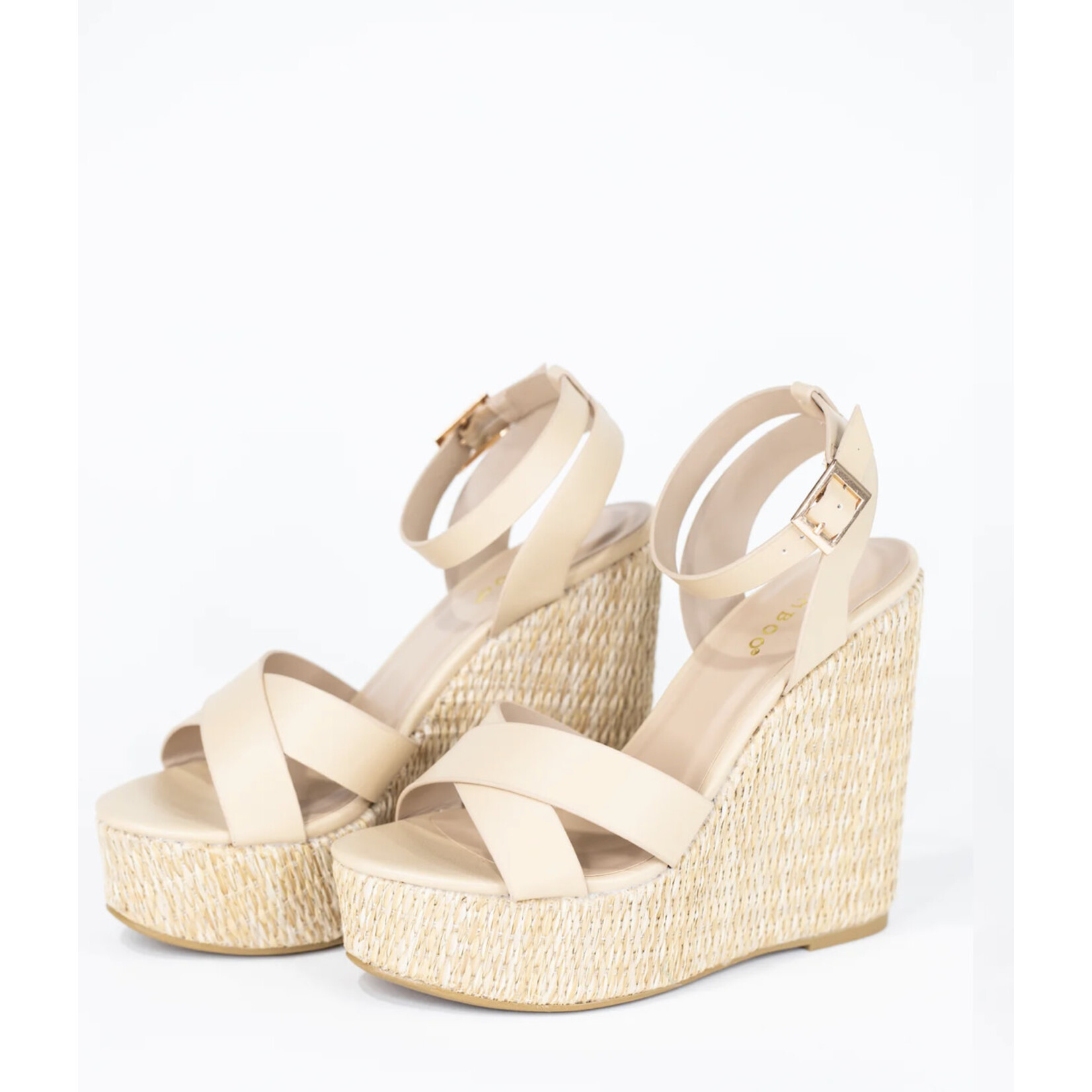 Siena Nude Wedge Once Upon A Dress