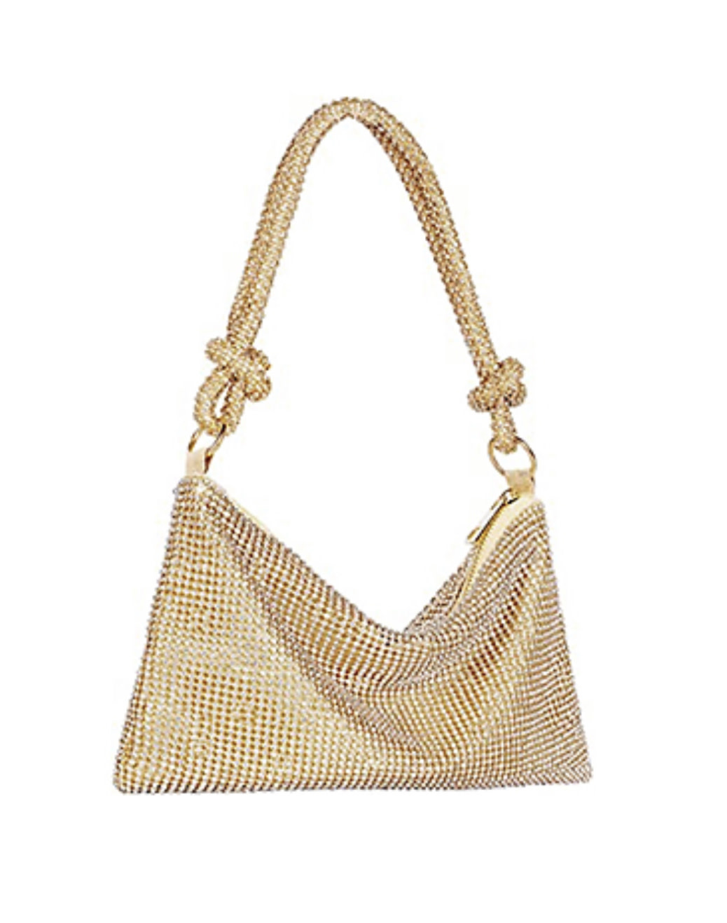 Rhinestone Sloutch Evening Bag