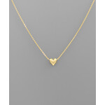 Small Heart Necklace-Gold
