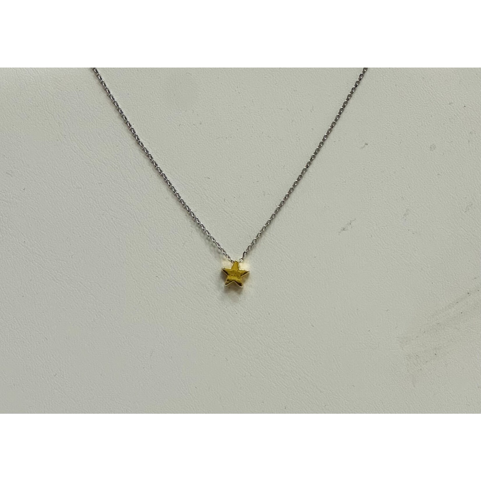 2 Tone Star Necklace
