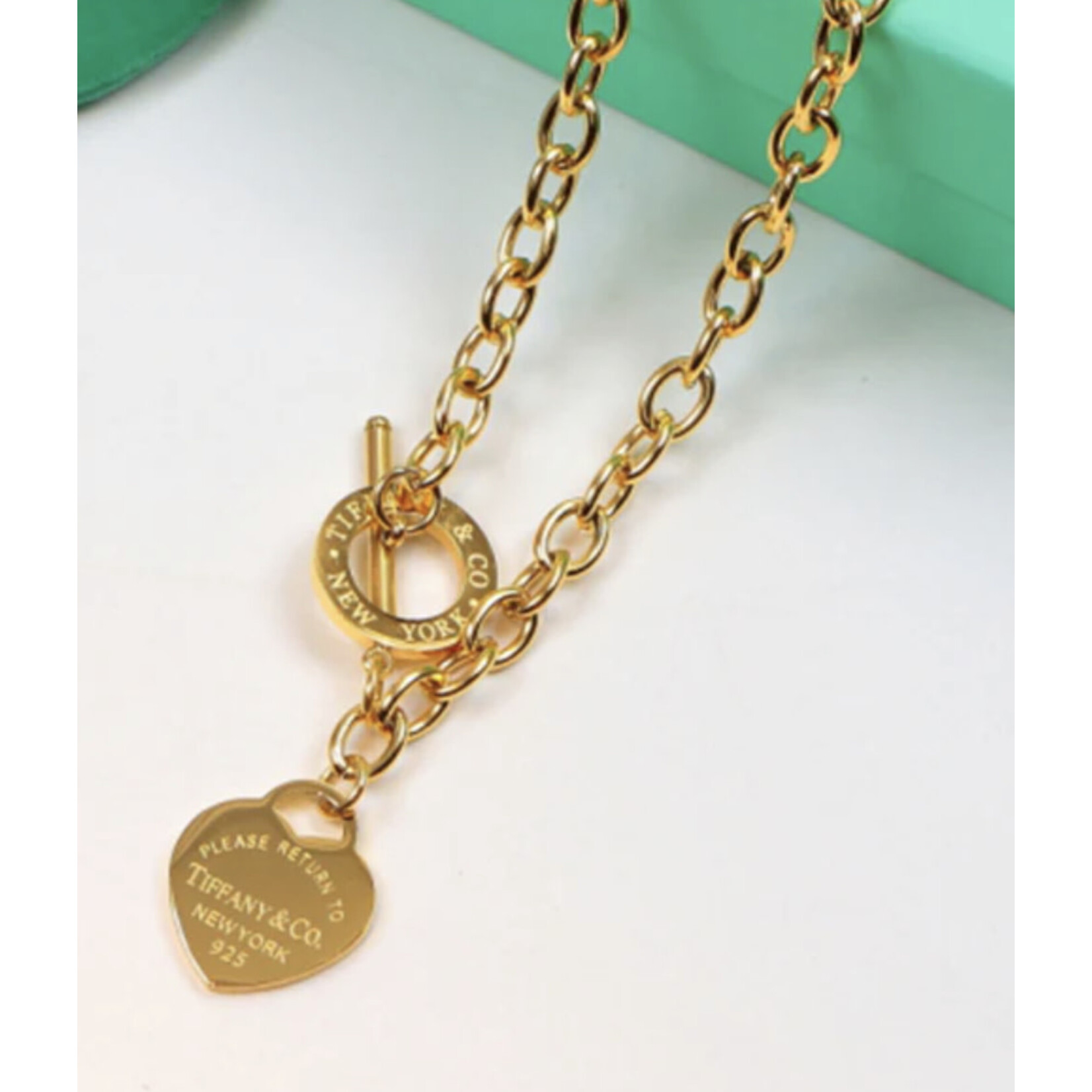 Tiffany Necklace-Gold