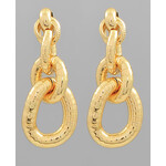 Omega Chain Link Earrings