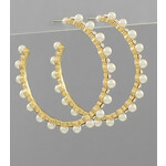 Pearl & CZ Hoops
