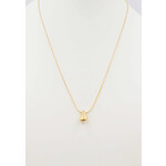 Gold Teardrop Necklace